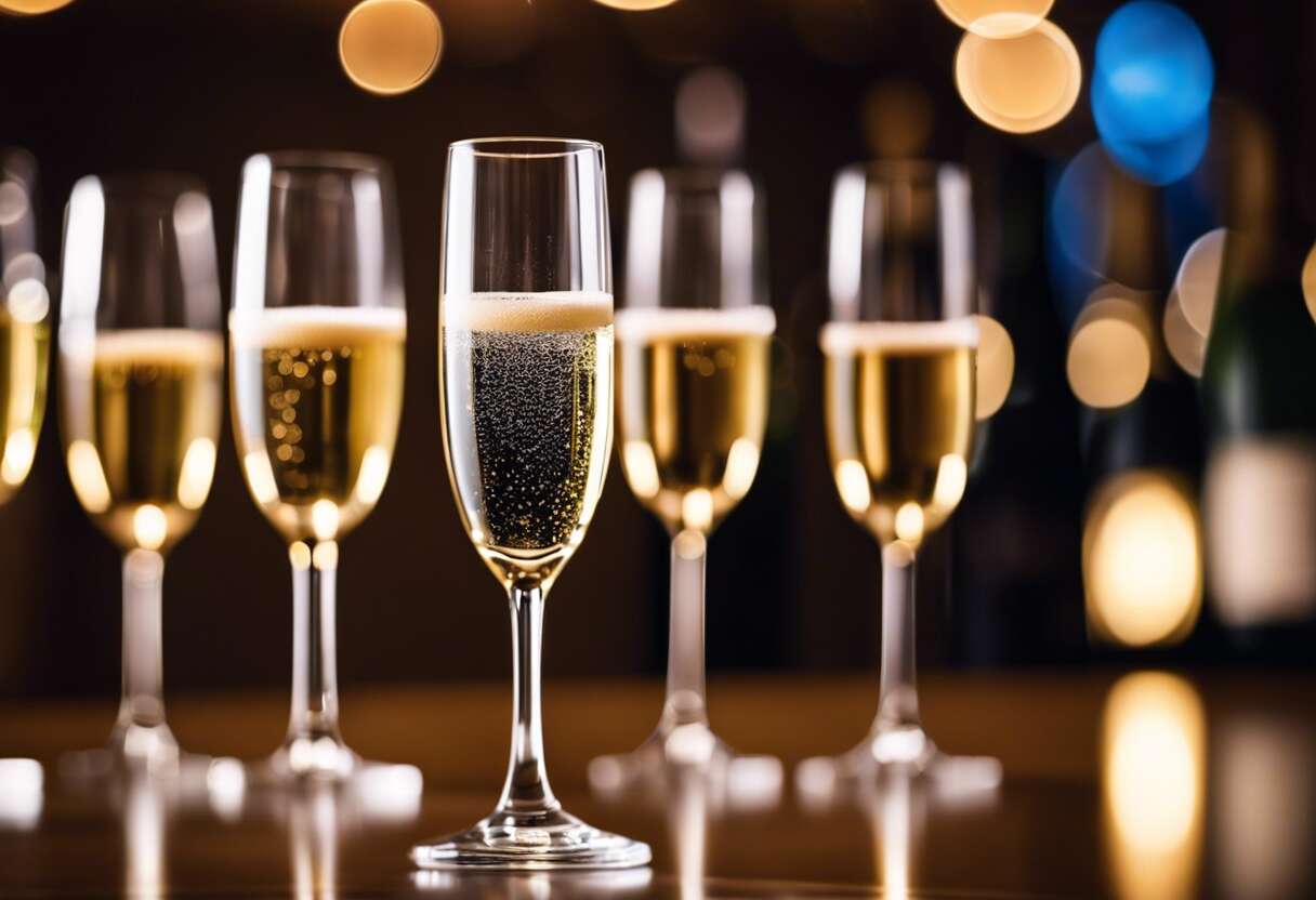 Le choix traditionnel : la coupe de champagne