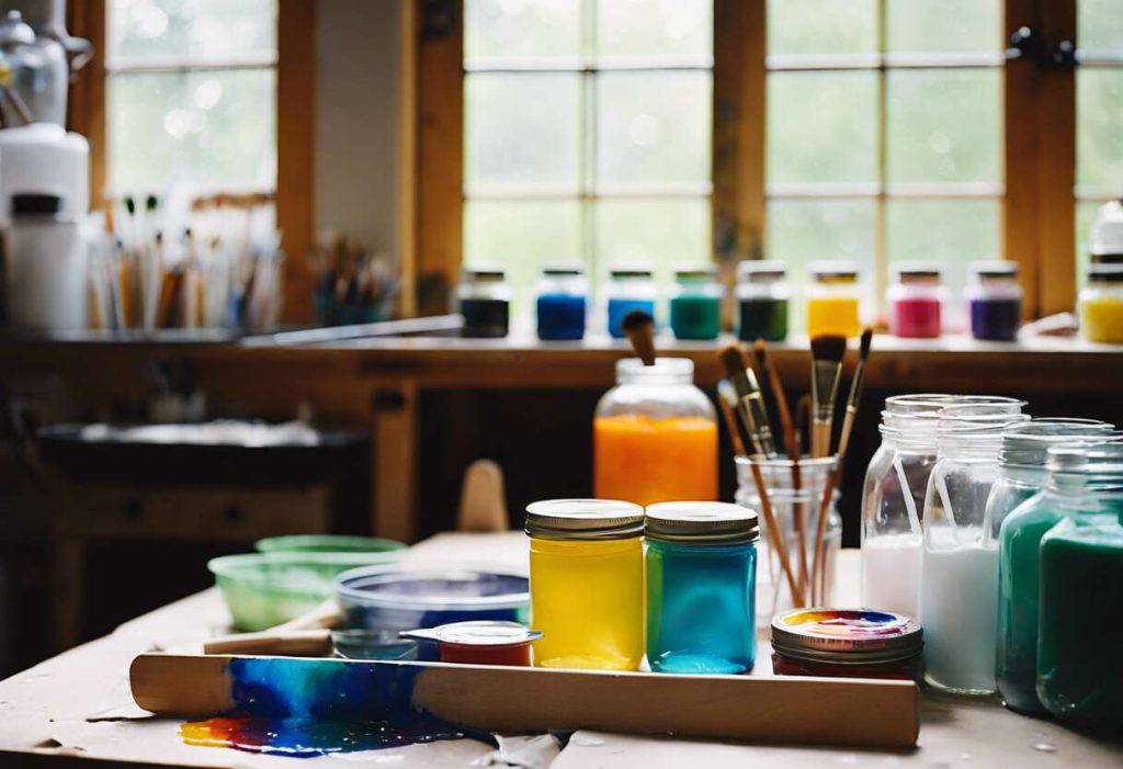 Créer un cadeau unique : atelier de peinture sur verre facile