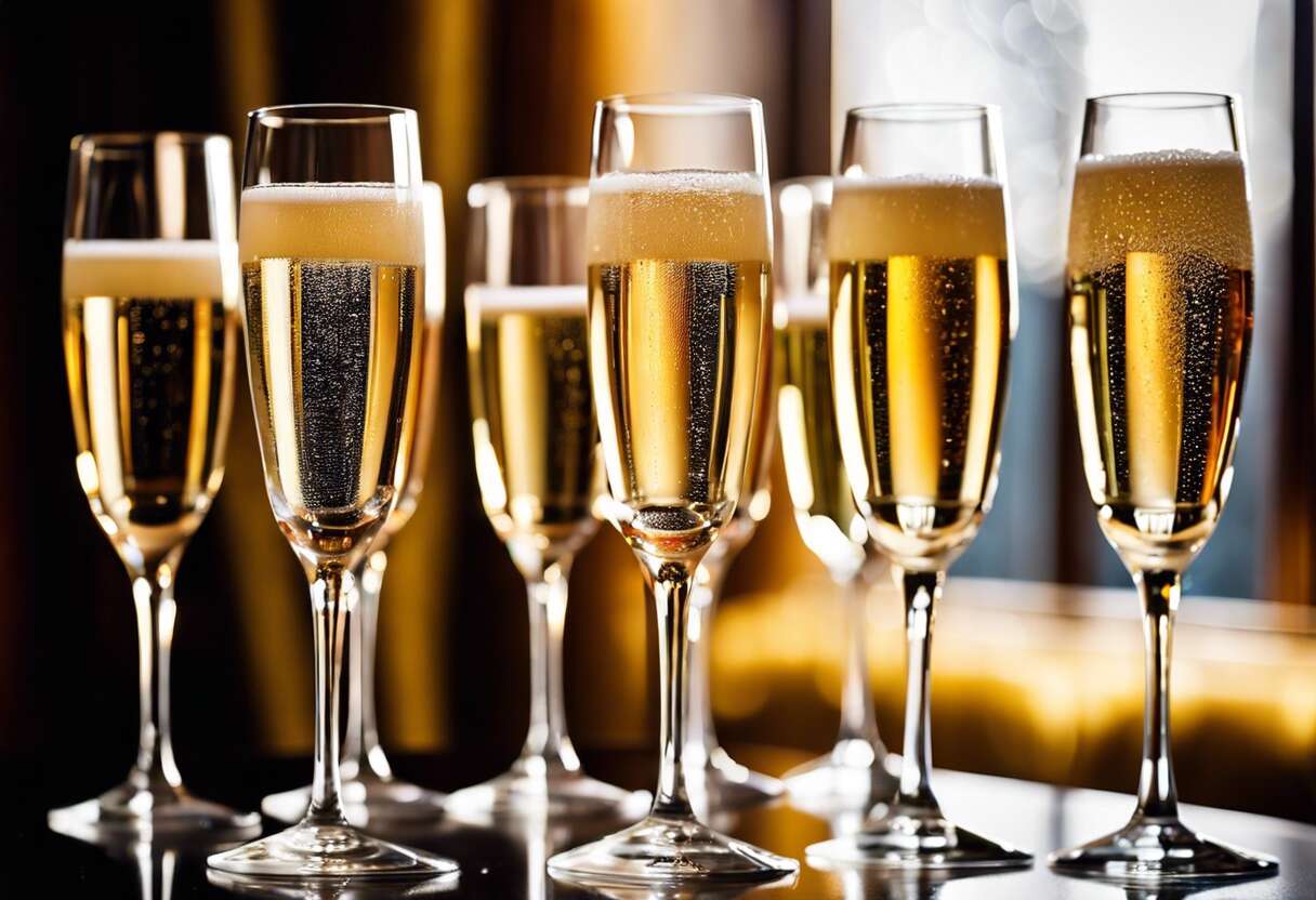L'importance du verre dans l'expérience du champagne