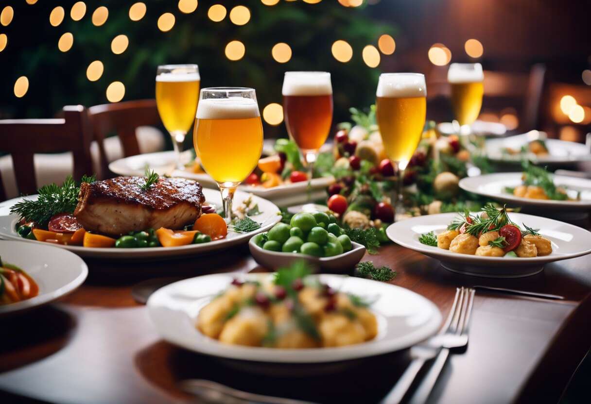 Recettes gourmandes : intégrer la bière dans vos plats festifs