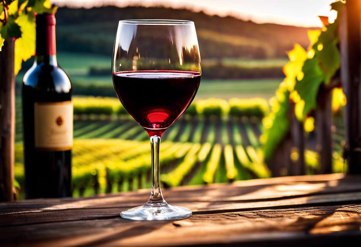 L'importance du choix de verre dans la dégustation de vin