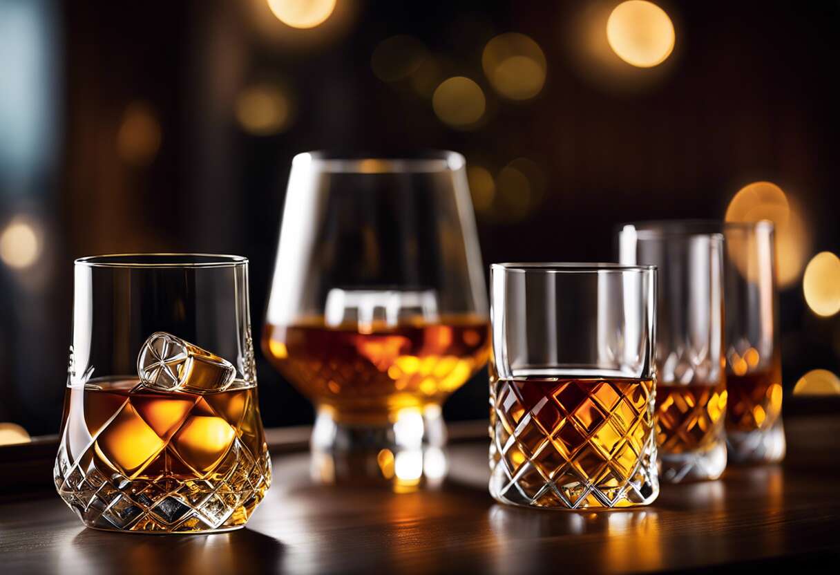 Les différents types de verres à whisky et leurs spécificités