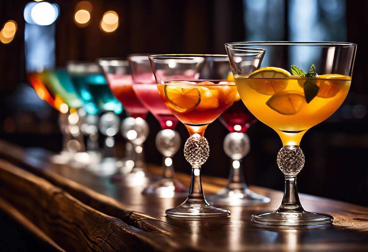 Aux origines du verre à cocktail : antiquité et premiers usages