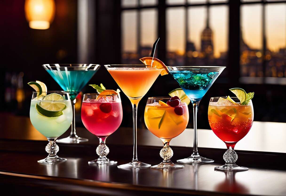 Les meilleurs verres à cocktail pour vos soirées