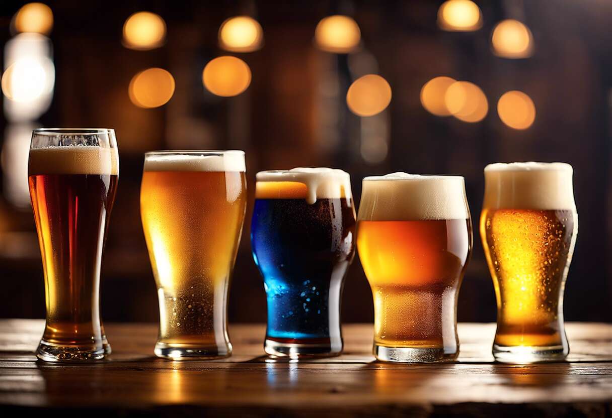 Biérologie en pratique : choisir son verre en fonction du type de bière