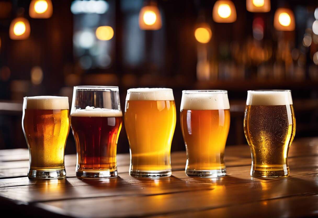 Les caractéristiques des différents types de verres à bière
