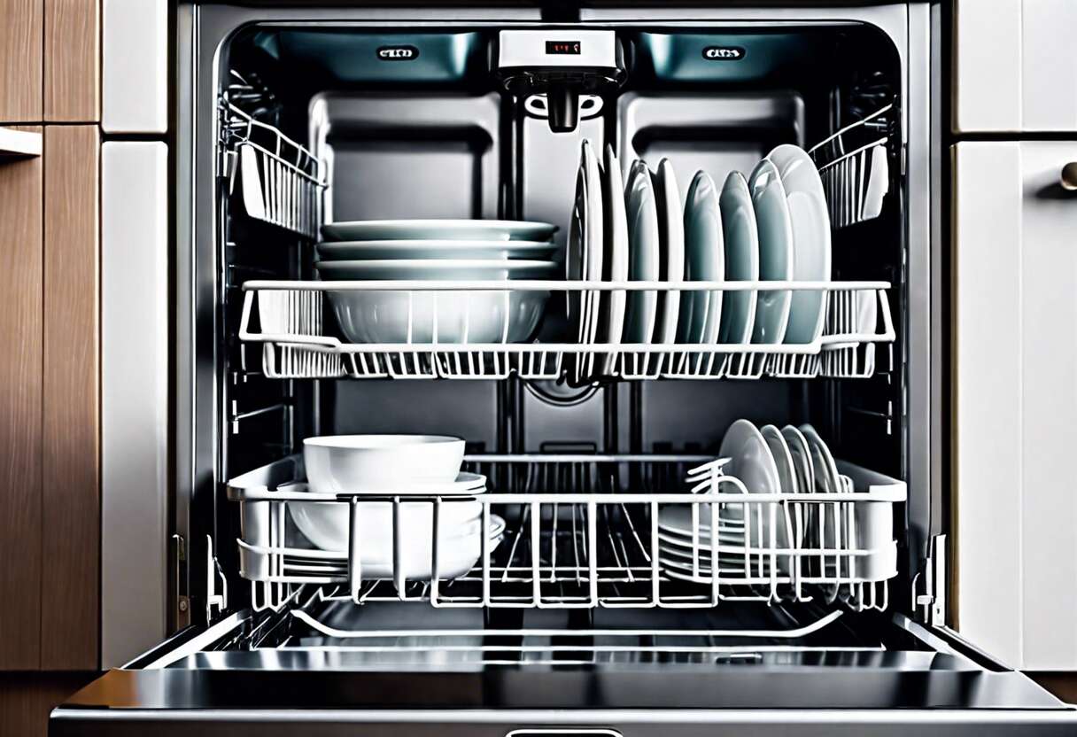 Rangement optimal dans le lave-vaisselle : organisation pour éviter les chocs entre verres